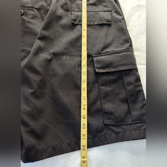 QUARTERMASTER Law Pro Men's 6 Pocket Black BDU Shorts. Size Large waist 35"- 39" - Picture 6 of 8